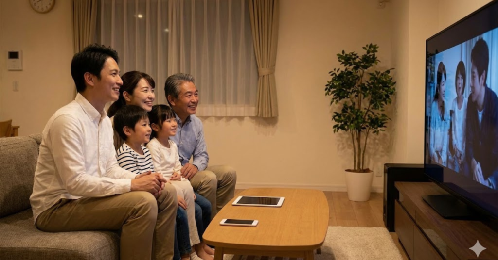 家族との共有で一人あたりの単価を下げる