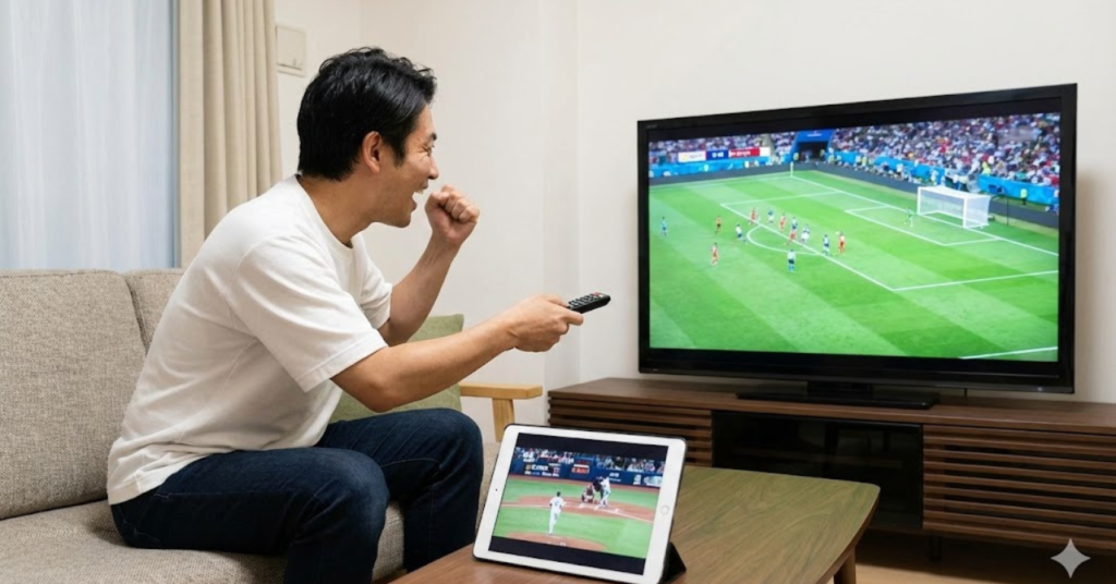 スポーツ中継を網羅する動画配信サービスの特徴