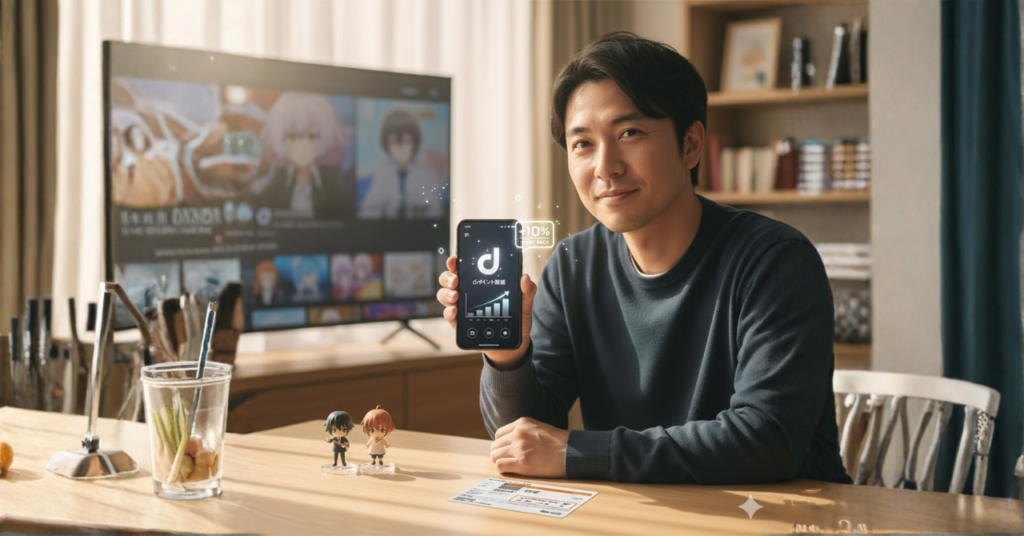 爆アゲセレクションでdポイントを還元する