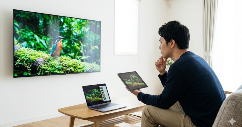 視聴デバイスの画質性能に合わせた最適なプラン選択